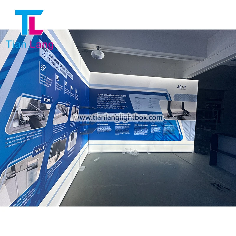 Kasutatavad lihtsad paigaldamise kolapsseeruv ekspositsiooni kaubandusnäituse reklaamne seade portable alumiinium pop up display stand