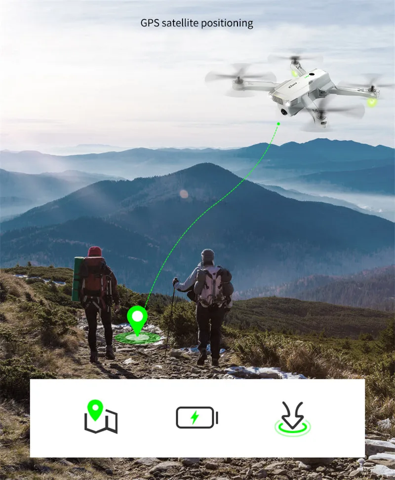 Syma X30 5g Gps Drone 4k Hd Dual Camera Foldable Drone Aerial