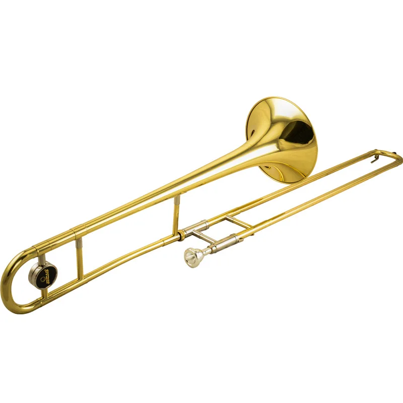 Jinbao Brand BB Tenor Trombone with Gold Lacquer Finish & OEM