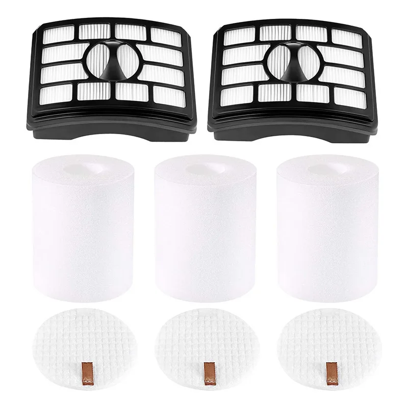 UTIZ Vervangende schuim- en HEPA-filterset voor Shark NZ801UK (T) en NV680-NV683, NV620, NV800-NV801, UV810, AX910, AZ910 Serie Lift-Away Stofzuigers