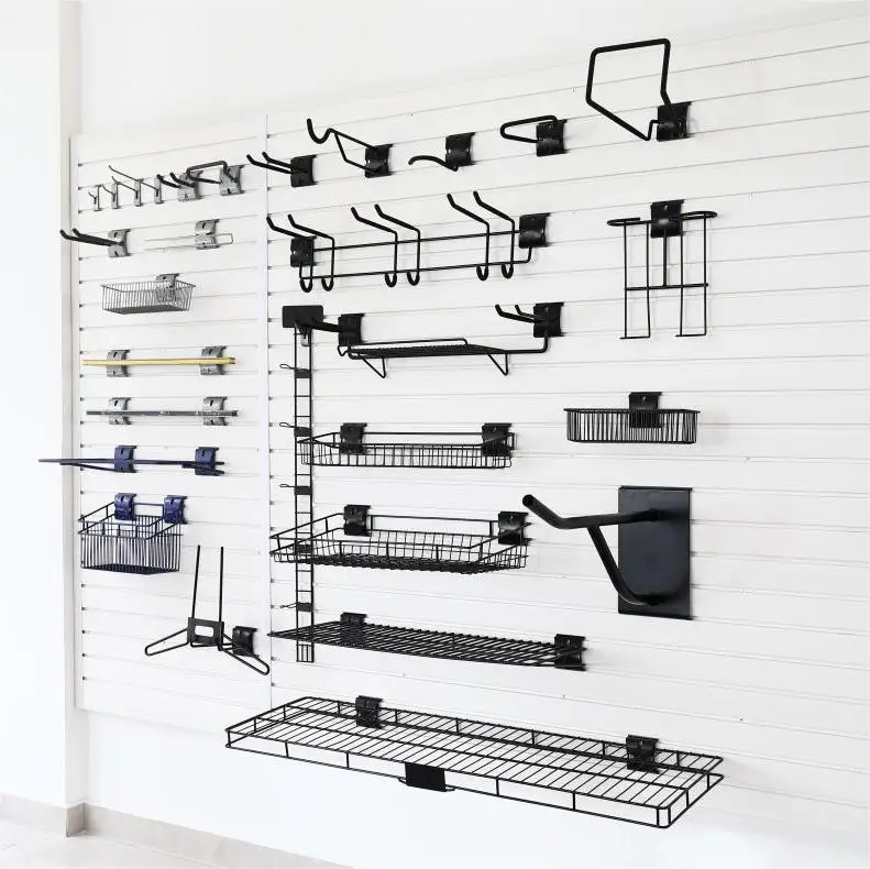 Vertical Ski Rack Mounted For Garage Room Organizer Acrylic Slatwall Shelves With Lip Slat Wall