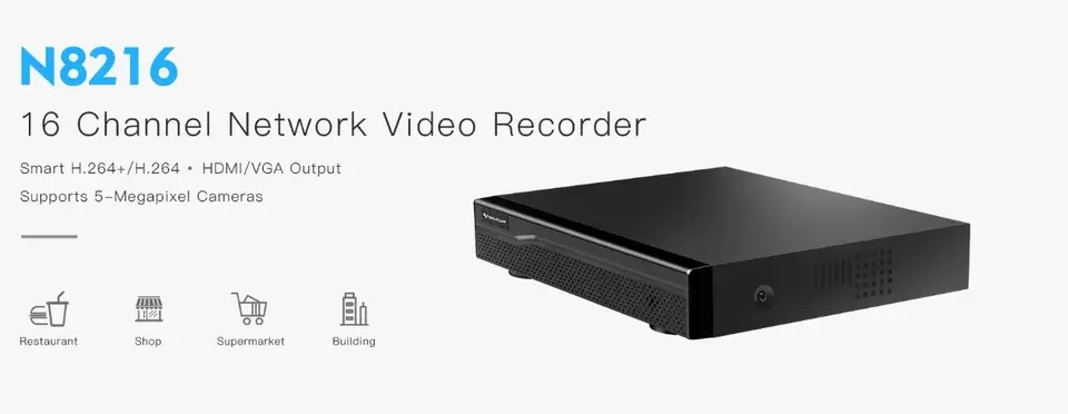 Vstarcam NVR 16CH Security IP Network Recorder Nvr CCTV Ip Wifi Camera NVR Camera System
