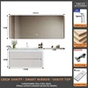 130Durasein Integrated Basin + Smart Mirror
