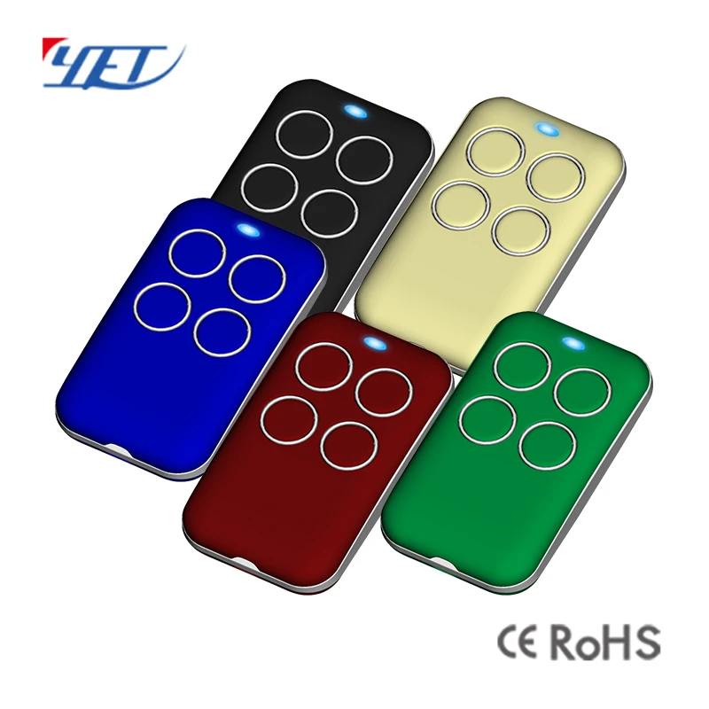 YET2128 Waterproof Universal Copy Code Remote Control Duplicator Remote Controls for Roller Shutters 433mhz