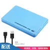 Funda de piel azul U25q7m30