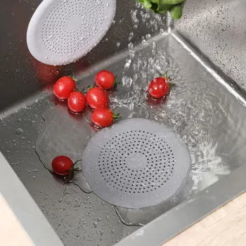 4 Pezzi Filtro per Lavello in Silicone, Filtro di Scarico per Lavello