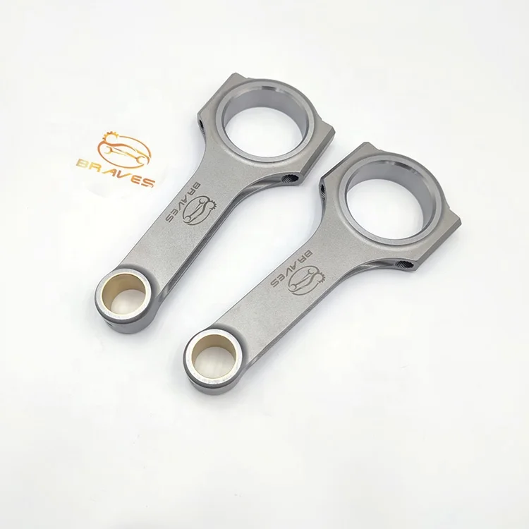 In Stock High Performance H Beam Forged 4340 Connecting Rods for Chrysler Dodge Mopar Small Block V8 6.123 Inch Con Rods
