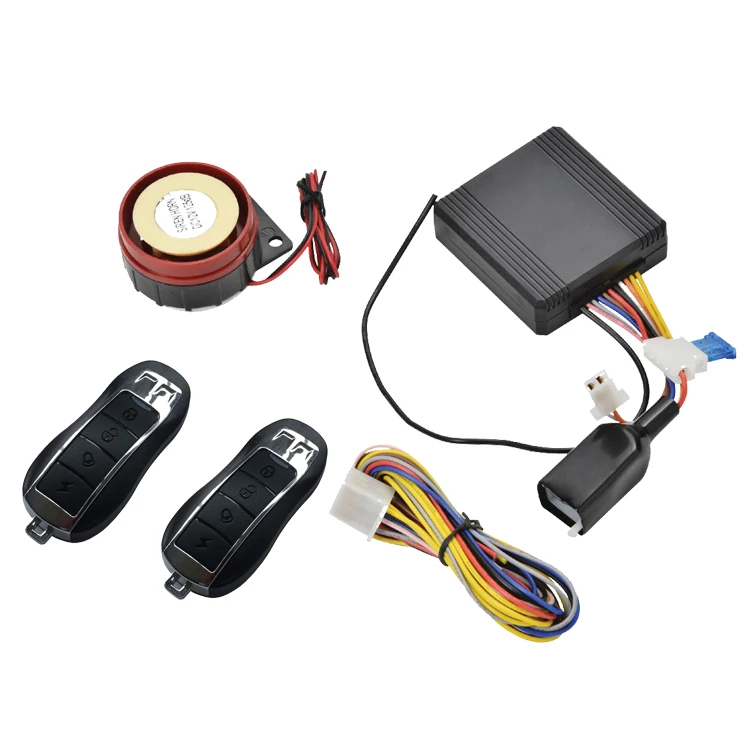 Popular One-Way Remote Starter Bike Alarm System Engine Start Motorcycle Alarm
