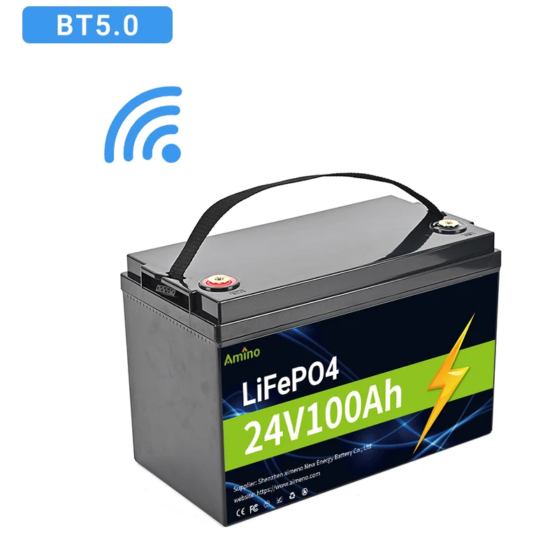 Заводская аккумуляторная литий-ионная батарея глубокого цикла 50 Ач 200 ач 100 24 В 12 Lifepo4 для солнечных домов на колесах