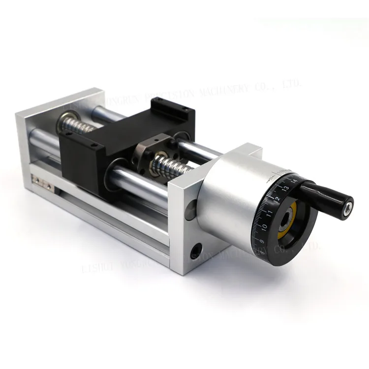 CNC XY Table Linear Shaft Medium Load Kit With Lead Screw Actuator