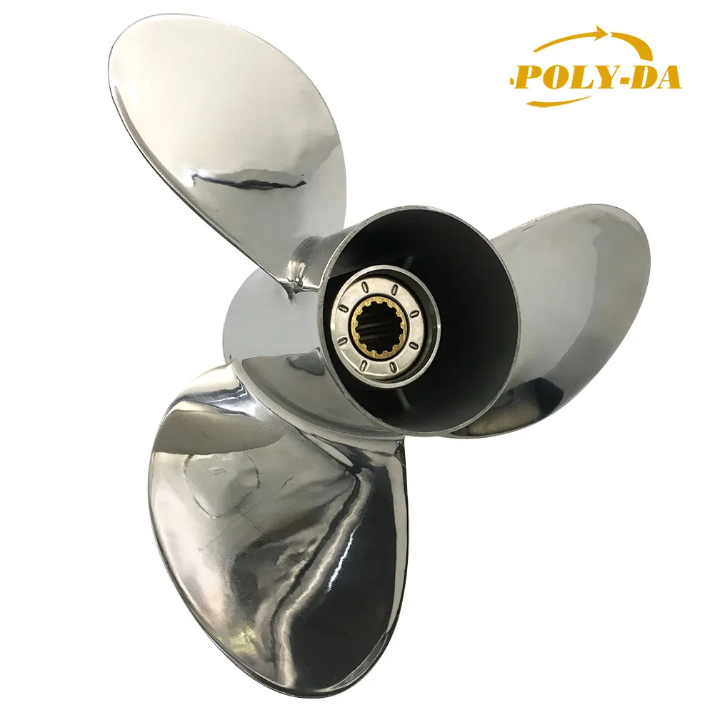 35-60hp 11 1/8x13 Rc Boat Stainless Steel Outboard Marine Propeller Matched  For Honda Engine - Buy Outboard Propeller,Marine Propeller,Rc Boat  Propeller Product on Alibaba.com