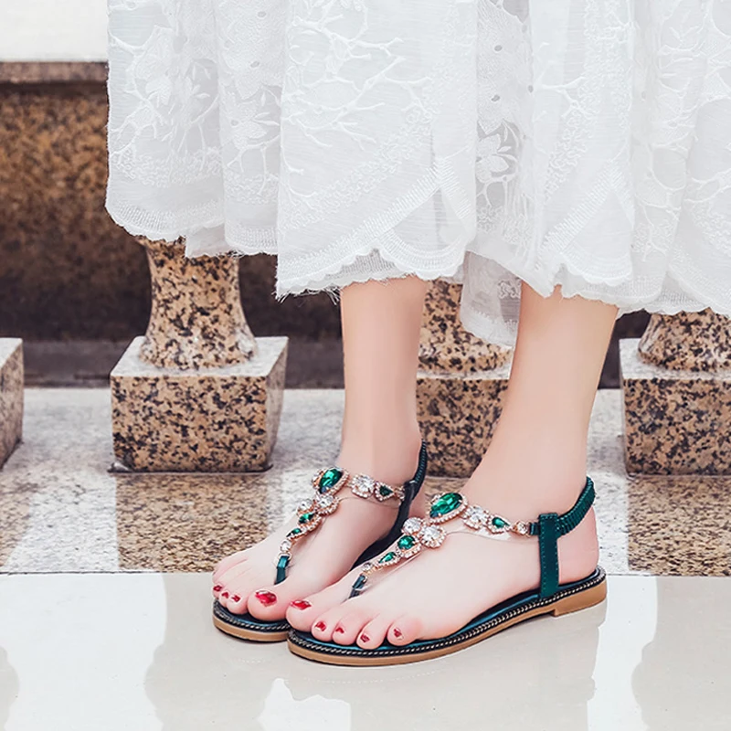 Beach Sandals Summer Sandals 2018 Wholesale Female Summer Flat