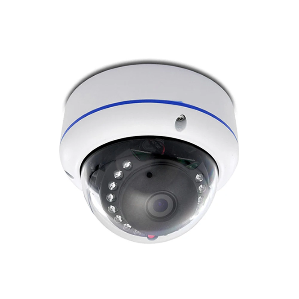 P2p Night Vision Real Time Waterproof 5MP Mini IP Dome Adjust for  Zoom Focus Camera