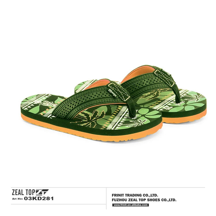 New Printing Design EVA Children Slippers Flip Flops Child Kids Boys Summer Beach Flip Flop Slipper Children