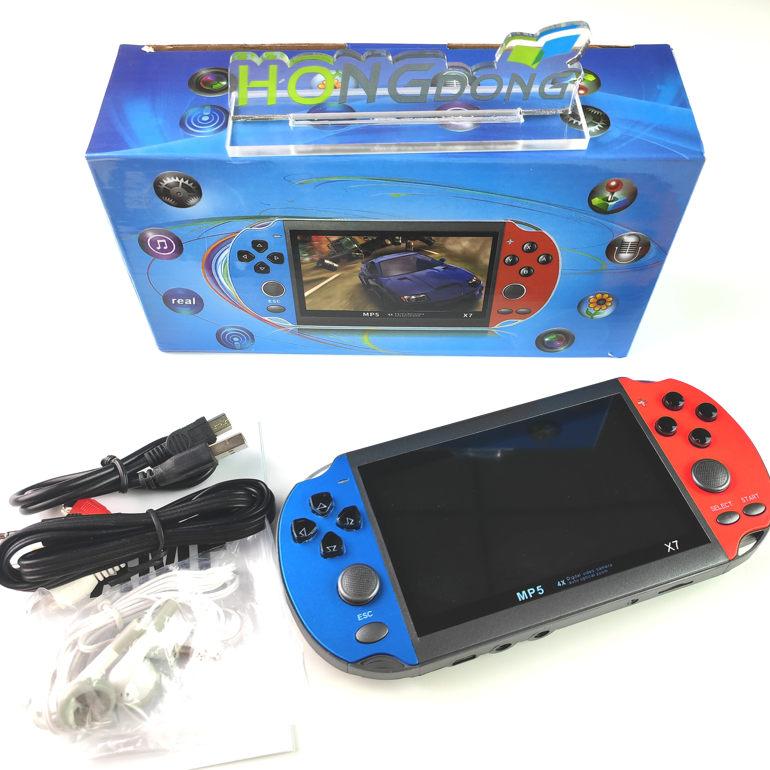 New X7 4.3 Inch Screen Mp5 Player Video Games 8gb Support For Psp Game  Camera Video Handheld Game Console - Buy Handheld Game Console,Video Game  Console,Game Handled Product on Alibaba.com