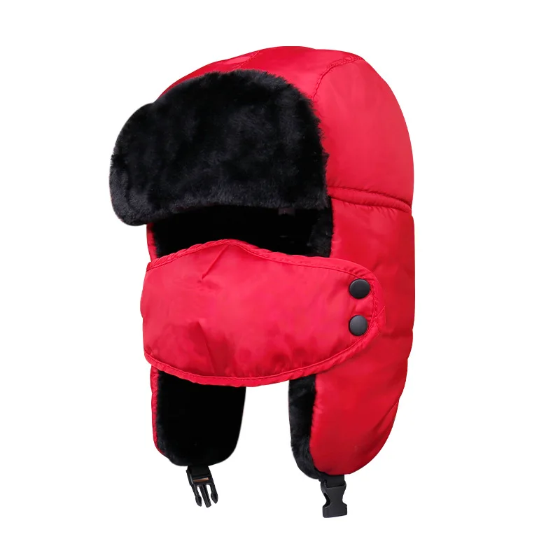 Unisex Faux Fur Bomber Hat