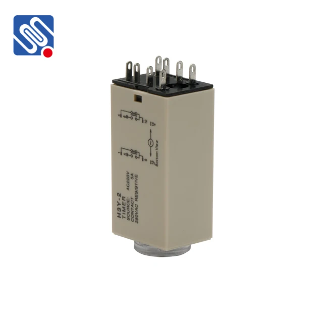 Meishuo H3Y-2 Miniature 8pin 14pins 5A Power on Delay Time Relay High Power AC 220V Sealed Protector