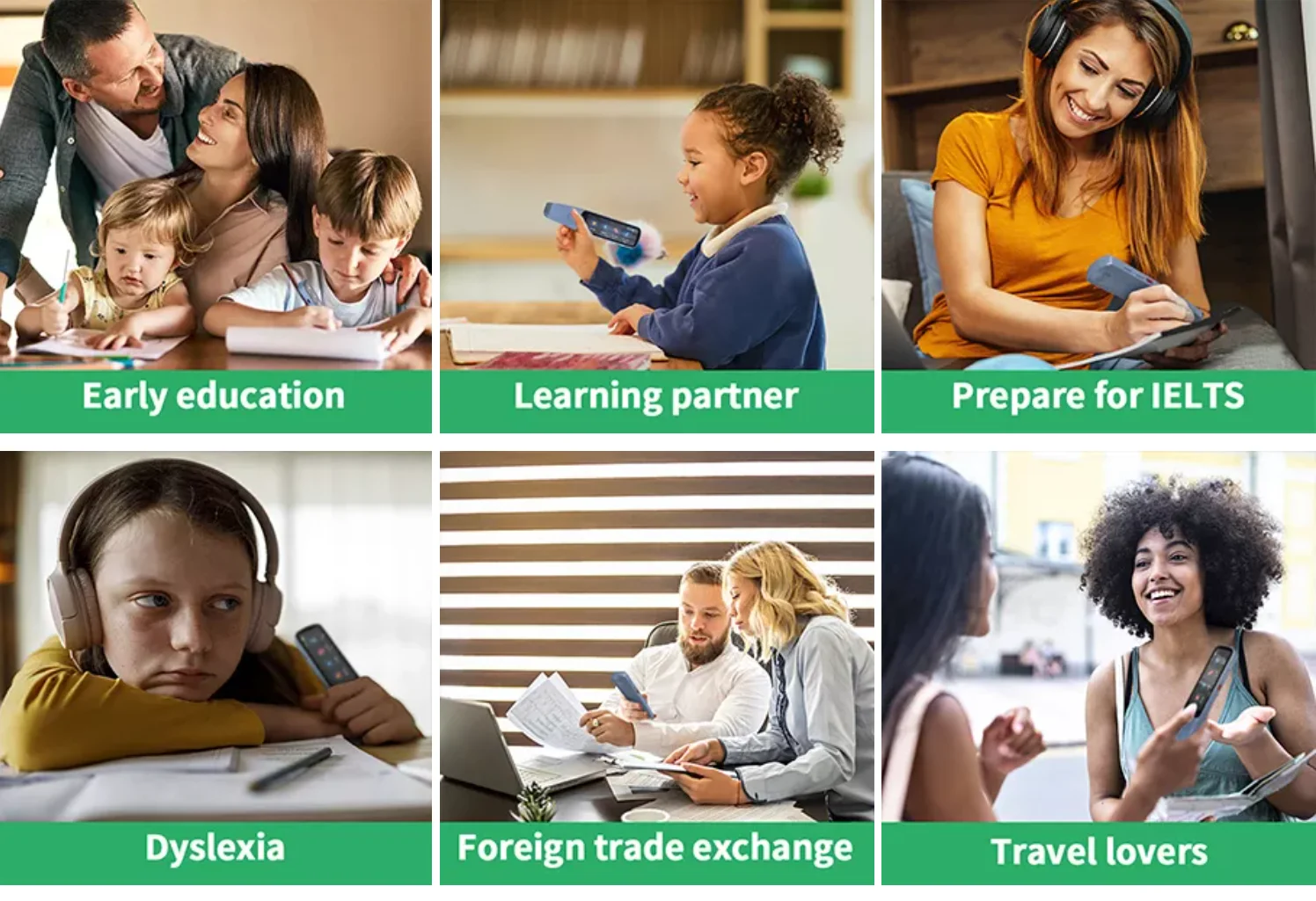 Портативный сканер OEM переводное устройство язык голосовой переводчик запись MP3 индивидуальный ручка для обучения