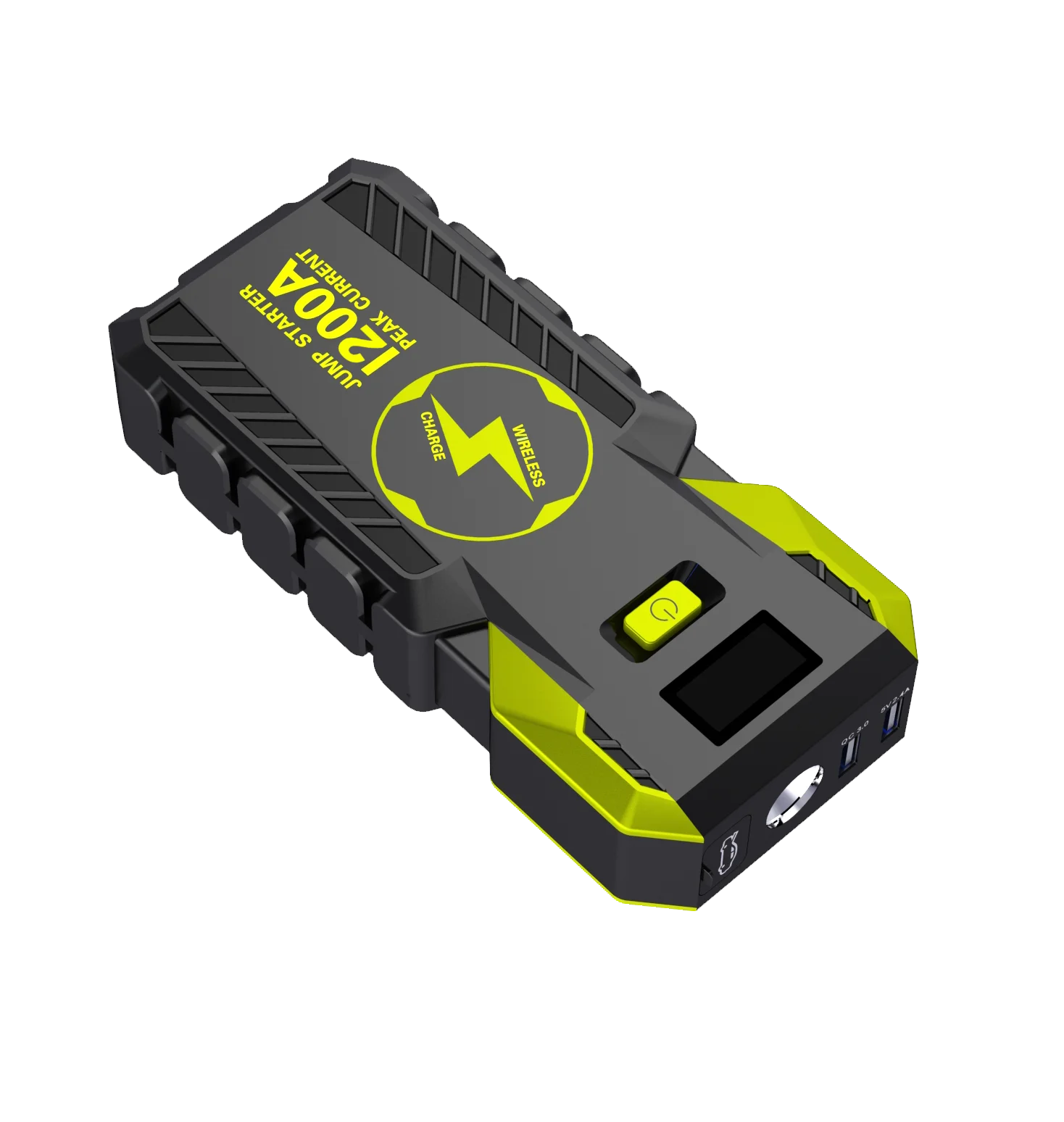 Портативный автомобильный Пуск 16000Mah 4 Usb Батарея пусковой стартер Power