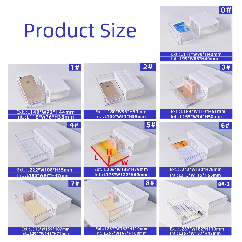Modular Plastic Storage Drawer Parts Storage Hardware Plastic Spare Parts Storage Box