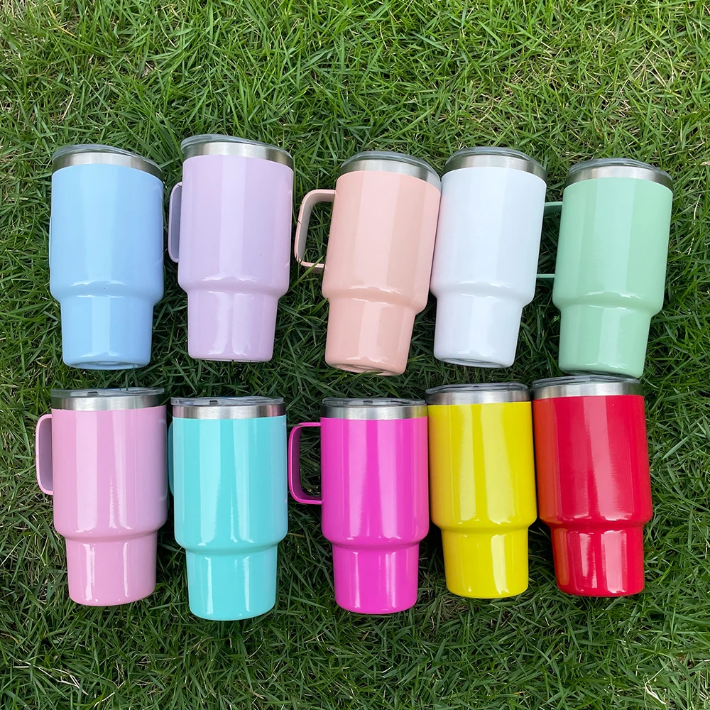 Wholesale Cute 3oz Mini Tumbler Cups with Handle - Sublimation Blank Shot  Glasses for Customization & Crafting