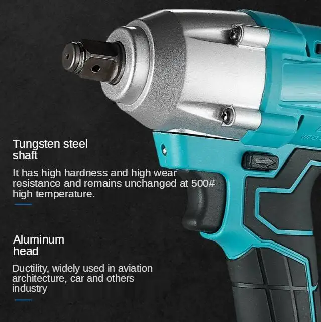 1/2" High Torque Cordless Electric Ratchet Wrench Portable Ratchet