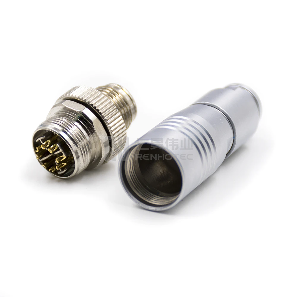 Сигнальный круговой 8-контактный кодированный M12 X