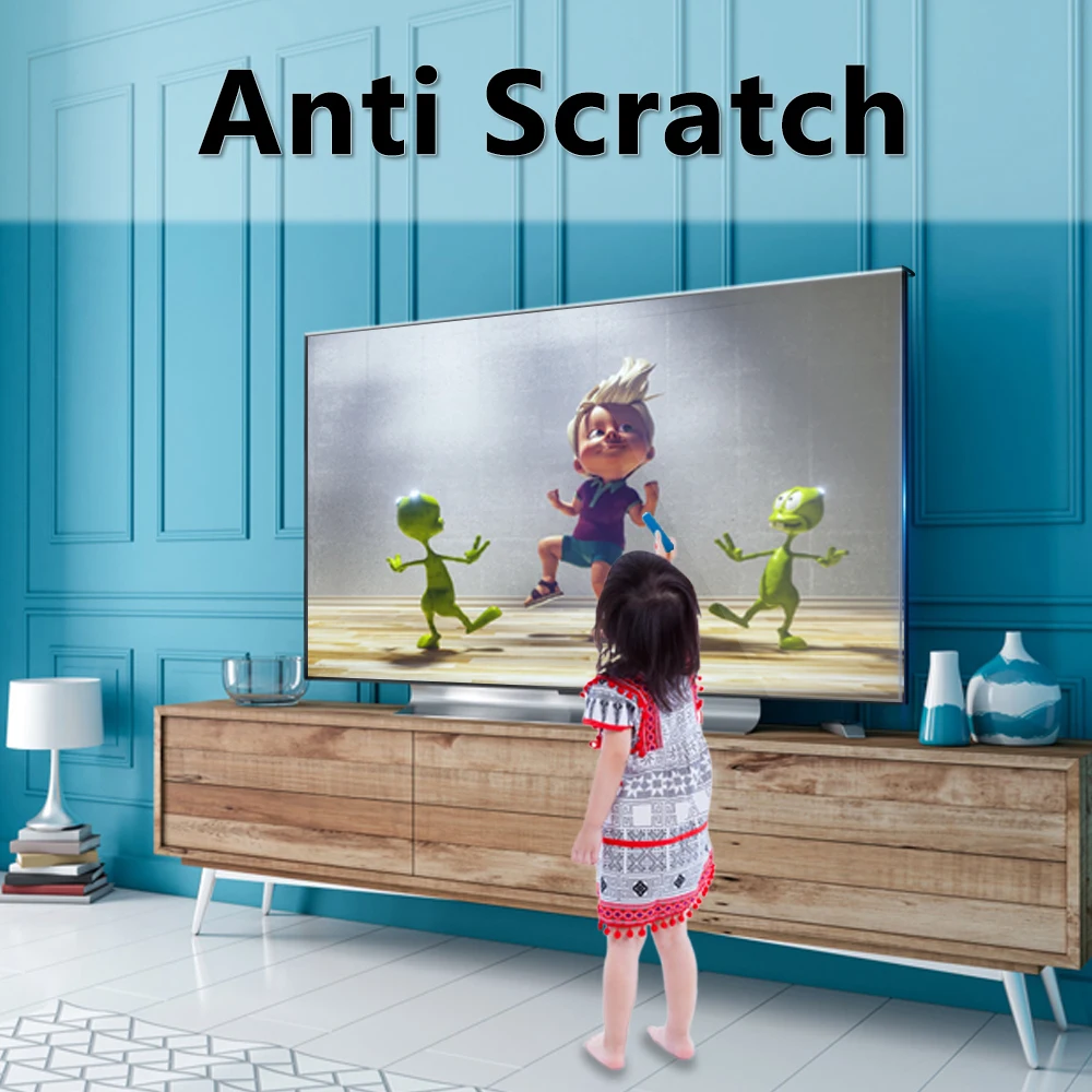 High Transparency Anti Glare Eye Protector Acrylic Anti-Shock Blue Light Filter for Tv Screen Protector 55 Inch
