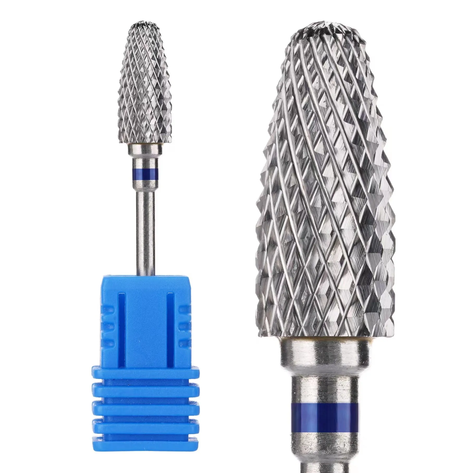 Uncoated Flame Bit M Remove Acrylic Hard Gel Manicure Tool 3/32