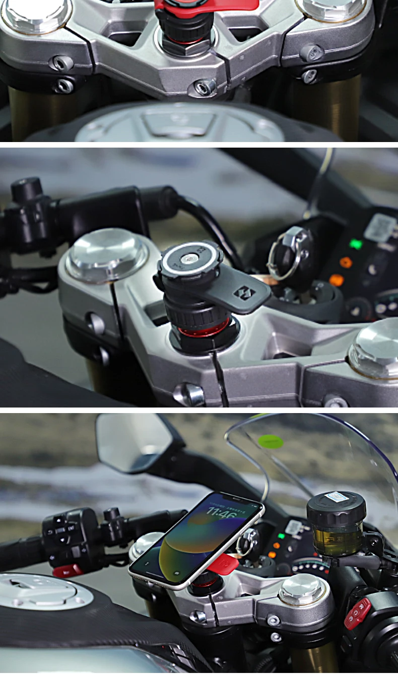 Hot Sale Universal Luxury Bike Phone Holder Waterproof Mobile Phone Holder For Bike and Motorcycle factory