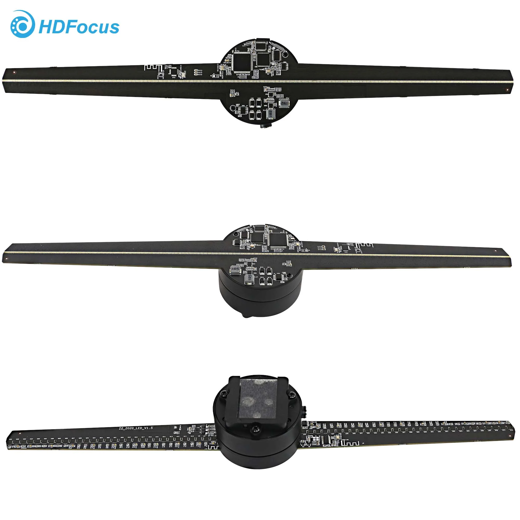 Hologram Led Fan Retails Store 3D Hologram Advertising Fan Diy Hologram Projector 42Cm 3D Holographic Fan