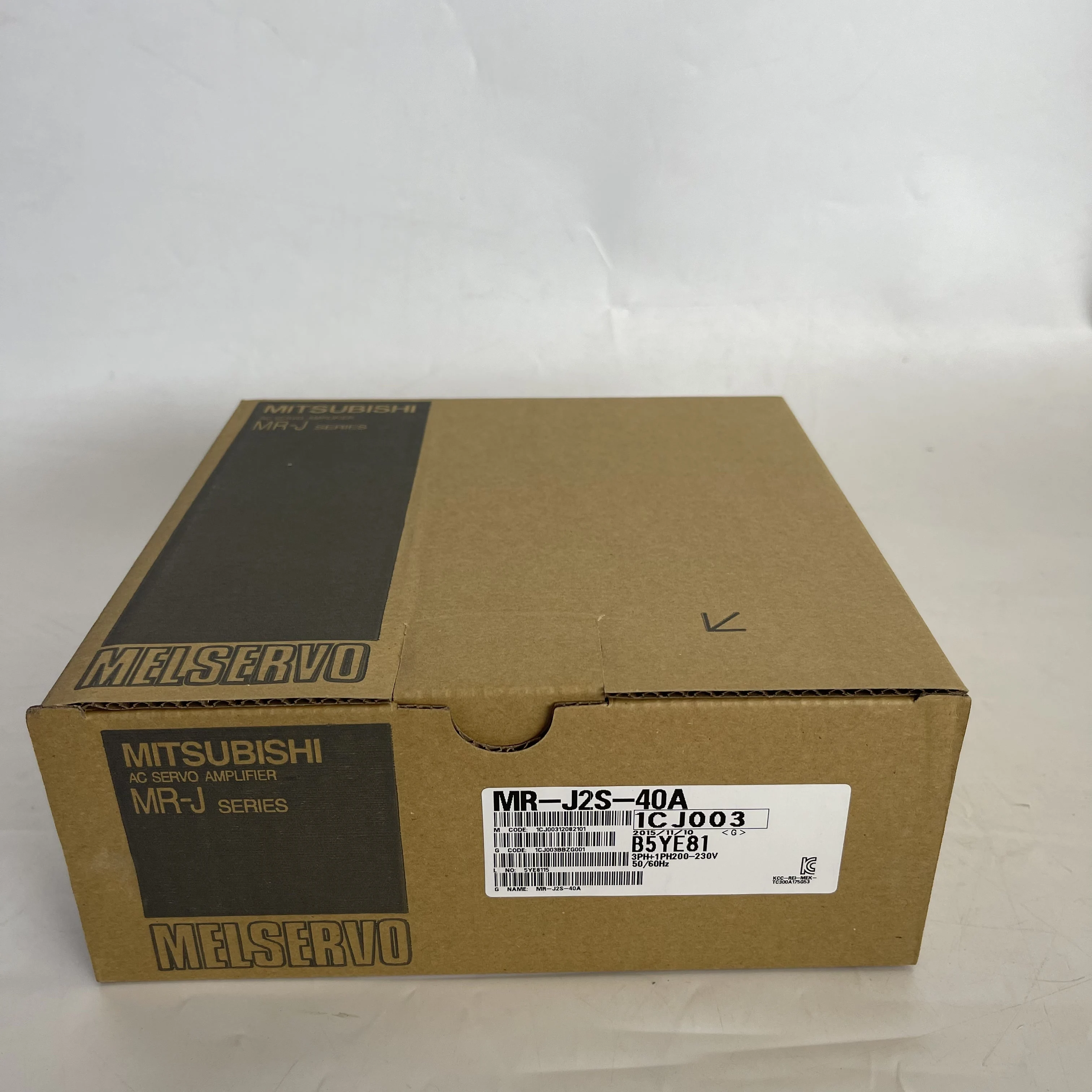 Mitsubishi AC Servo Amplifier MR-J2S Series MR-J2S-40A