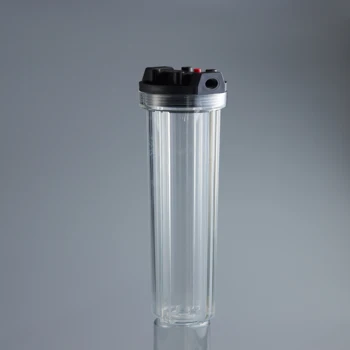 Water Filter Parts Transparent or BIG CLREAR 1.5 INCH Plastic 20" Water Filter Housing
