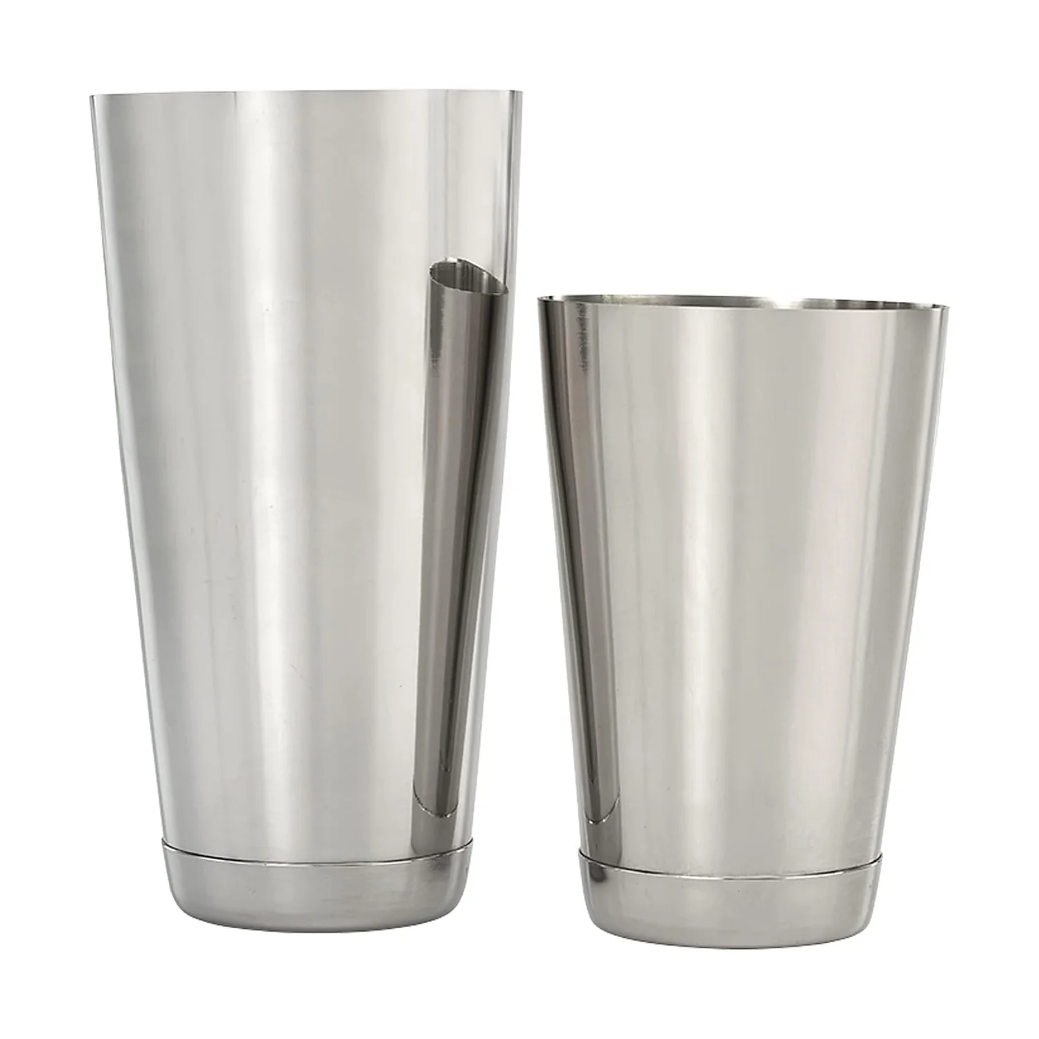 18oz 28oz Stainless Steel Modern Luxury Sustainable Custom Premium Personalized Boston Cocktail Shaker Bar Tools for Home