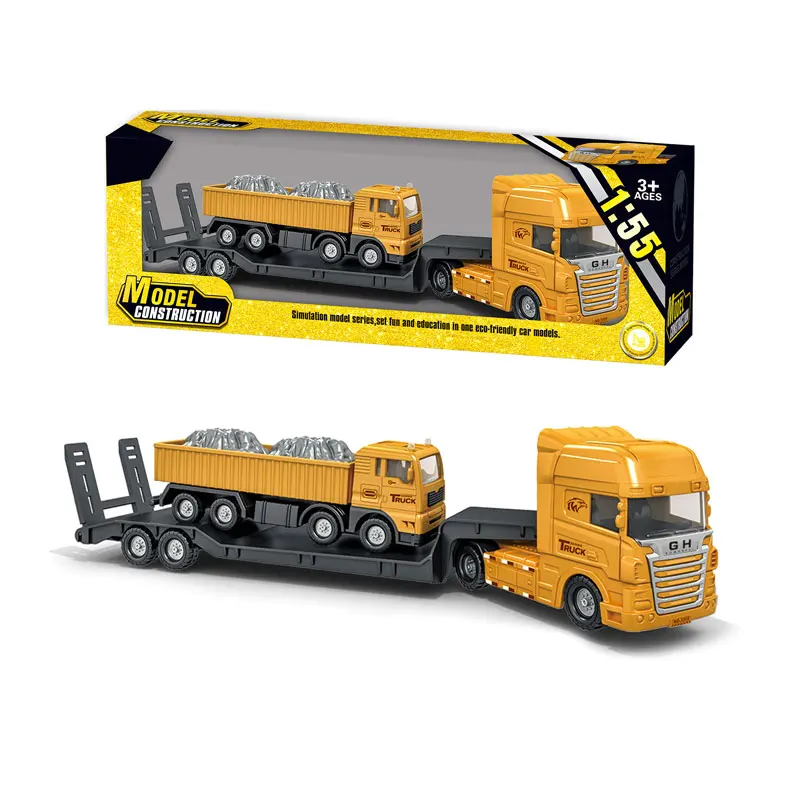 EPT Toys Mini Construction Truck Models 1 55 Engineering Vehicle 6 Style Mix Friction Car Toy