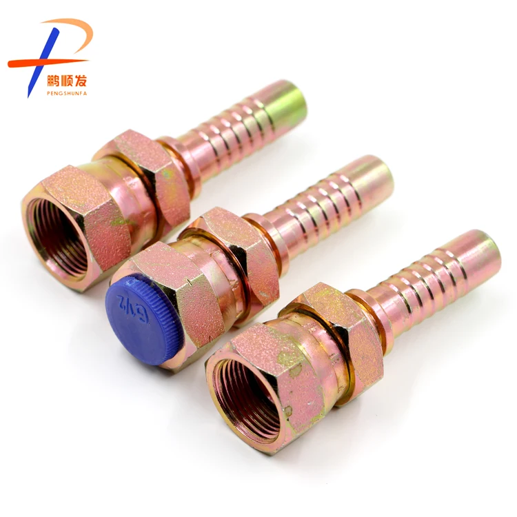 Factory Direct Sales 80Pcs Quick Connect Reusable BSP/ORFS/NPT/SAE/JIC lpg Gas/air/gas Brake Hydraulic Hose Pipe Fitting for Car