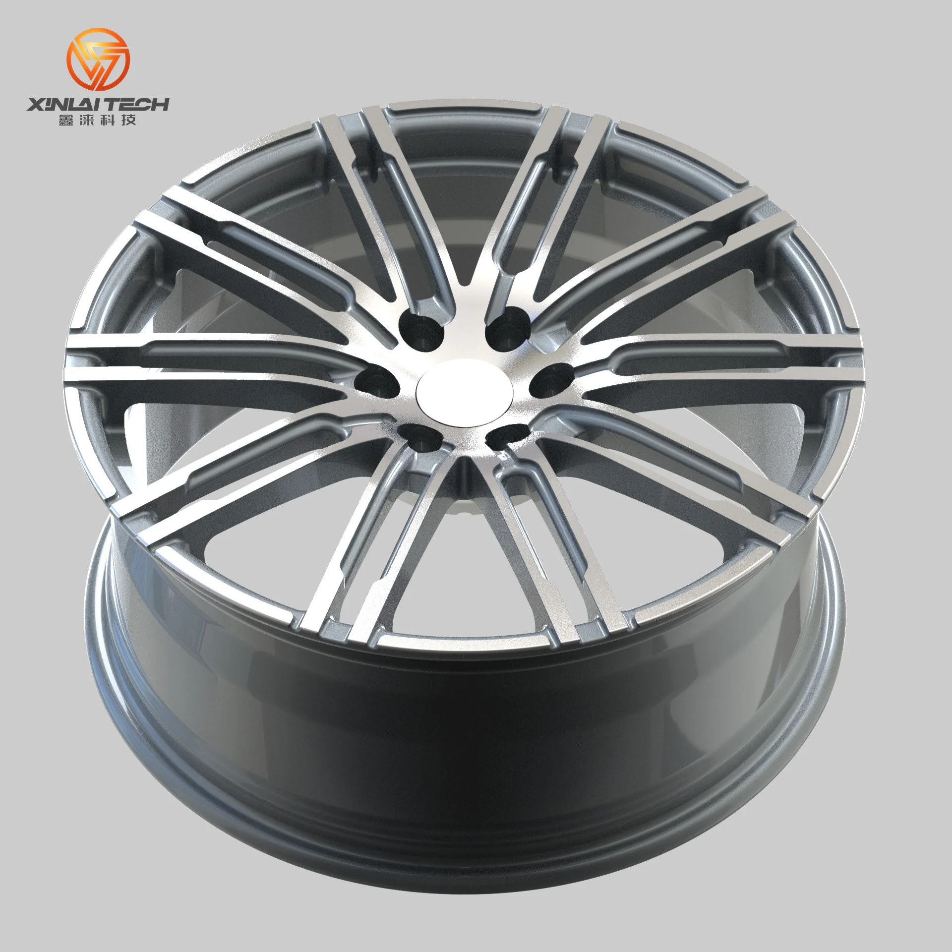 XINLAI Custom Deep Concave Brushed Hollowed 17 18 19 20 21Inch Aluminum Alloy Forged Wheels for VINTAGE S-CLASS R107 R129 W1095 - Image 1