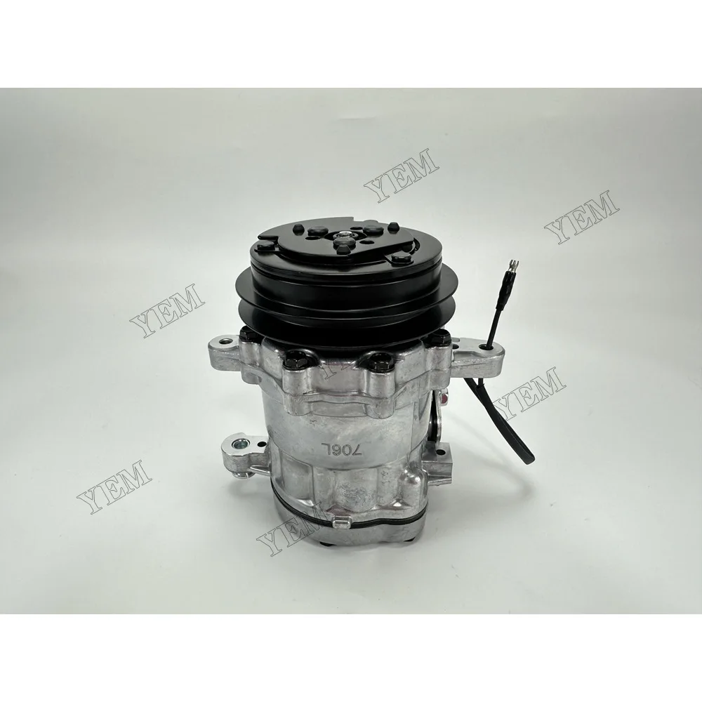 For Yanmar VIO80 VIO82 VIO33 SV100-2B SV100-2A VIO80-1A Air Conditioner Compressors 172B11-18100 411101731 Engine Spare Parts