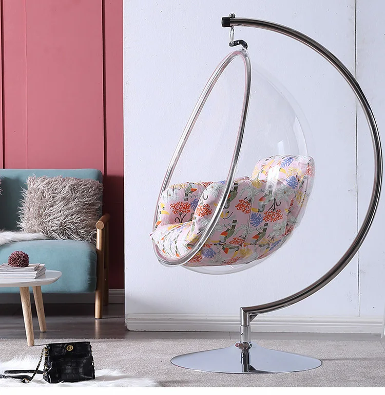 Hot Sale Garden Swing Hanging Chairs Transparent Acrylic Bubble Chair
