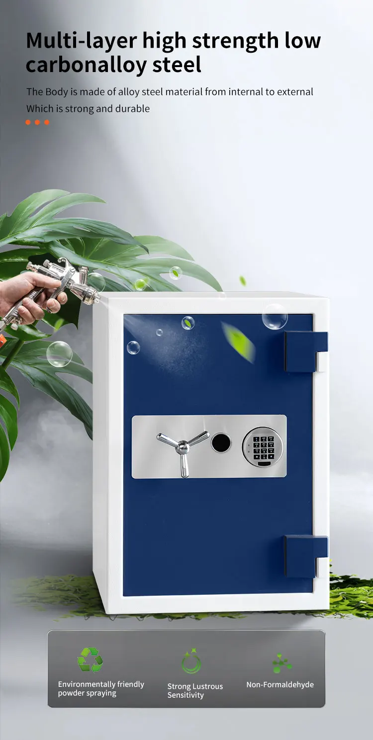 CEQSAFE Custom 2 Hour Fireproof Home Deposit Security Money Fireproof Safe Box supplier