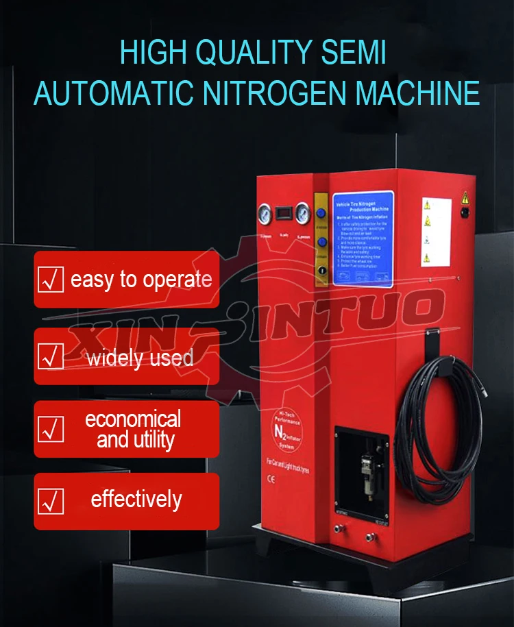 Xinjintuo  Hot sale  nitrogen generator and tire inflator for 4s station