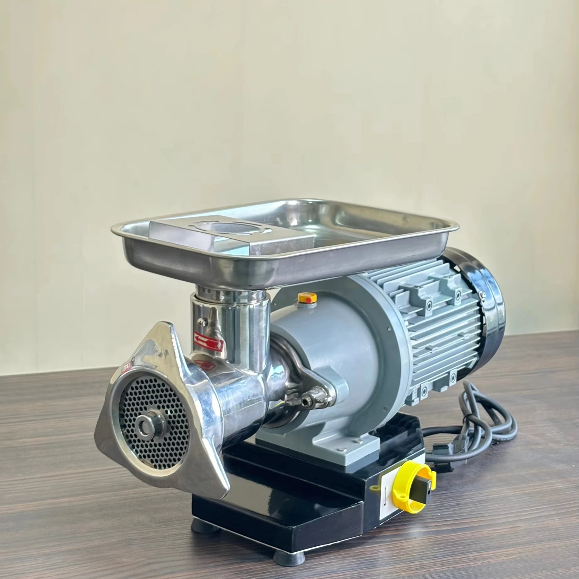 2.2KW High-Power Stainless Steel Meat Grinder with Easy-to-Clean Blades Customizable ECO-32S New Condition Motor