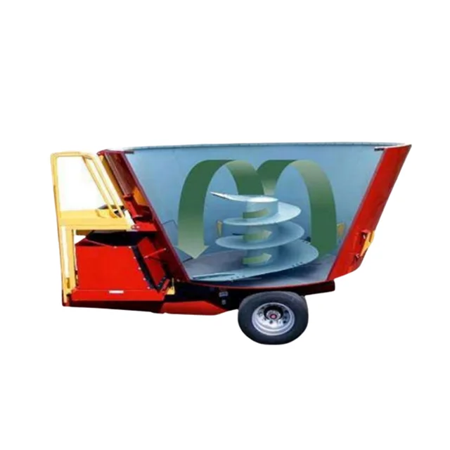 Fixed Type Vertical TMR Feeder Mixer for Beef Cattle