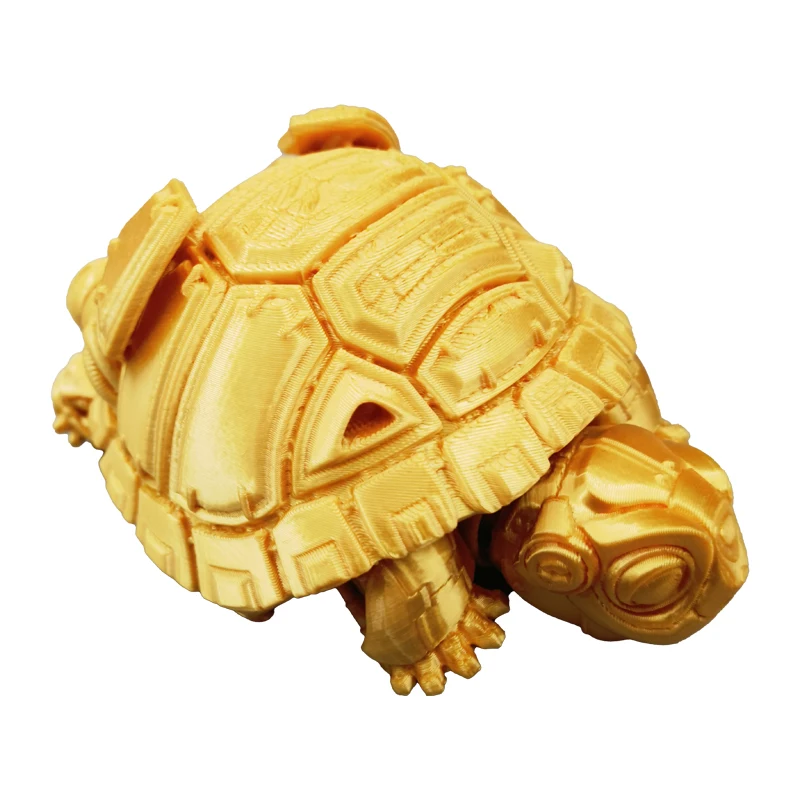 Exquisite FDM 3D Printing Service PLA Decompression Turtle Toys