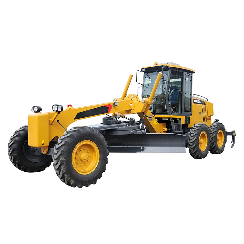 Road Construction Machinery 130HP Motor Grader GR135 Motor Grader with Ripper and Blade