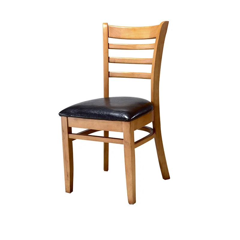 Contemporary Solid Wood Dining Chairs for Restaurants OEM/ODM