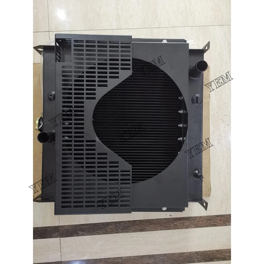 Excavator Parts Aluminium Radiator for Mitsubishi S3L2 Engine SDMO T11 Generator