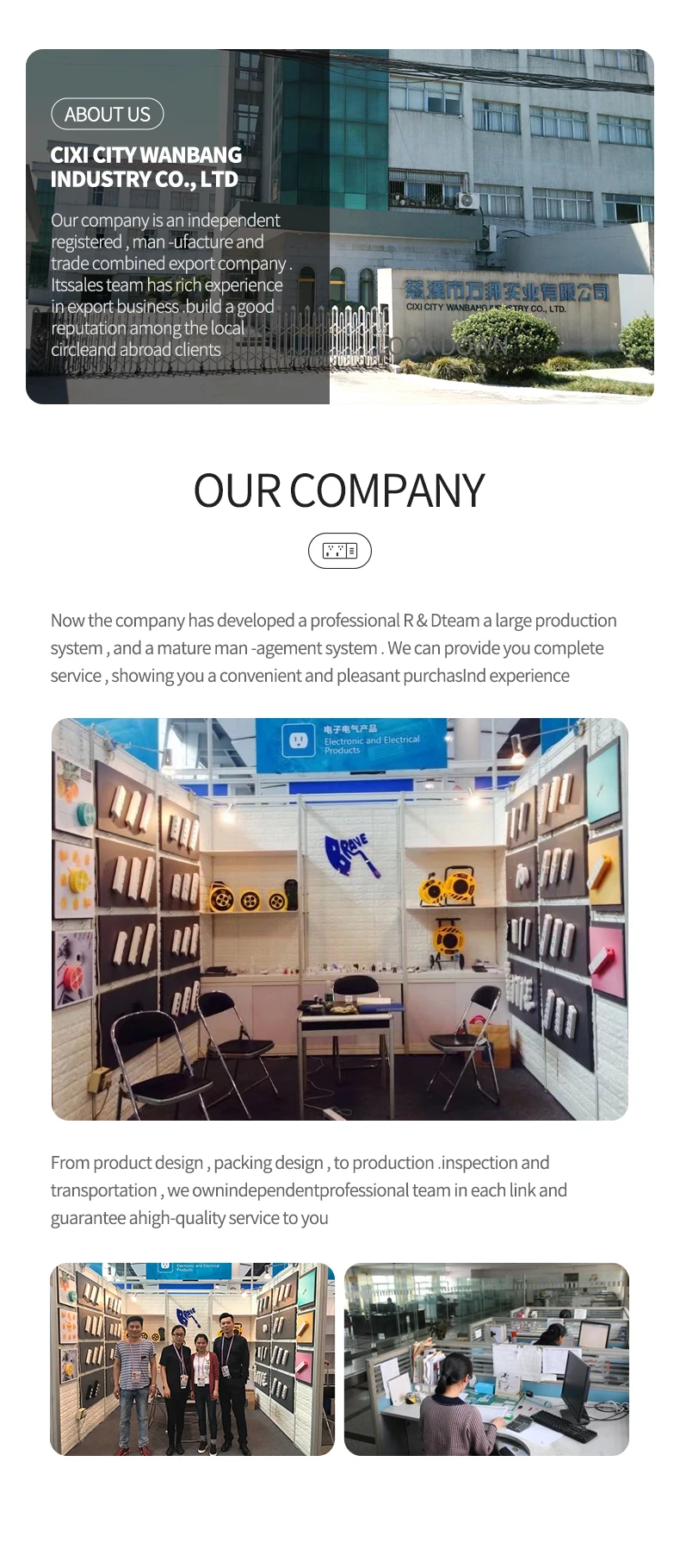 50m Retractable Extension Cable Reels Industrial Outdoor Electric