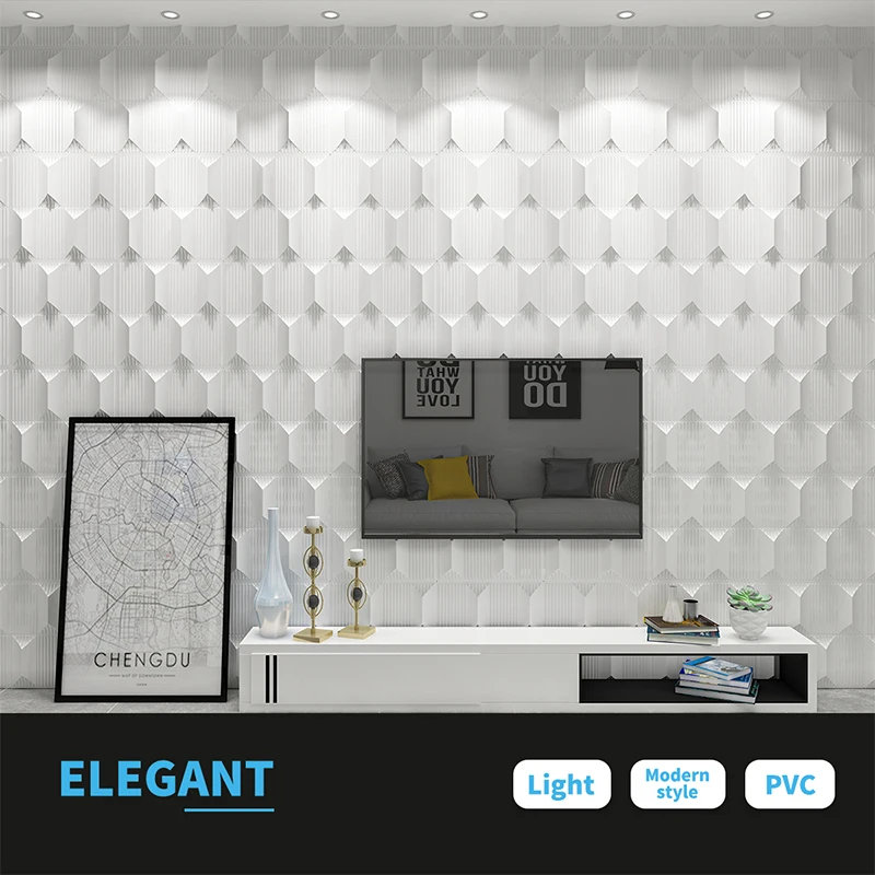 High Quality Decorative Wall Cladding Panel Eco Wood Classic Pattern ...