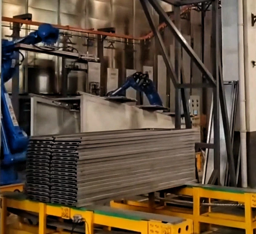 3d Vision System Guided Robot Arm For Depalletizing - Buy Industrial ...